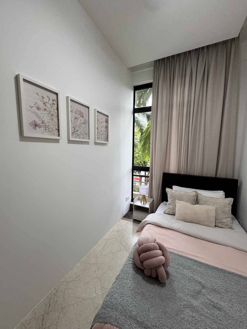 A photo of a private co-living room